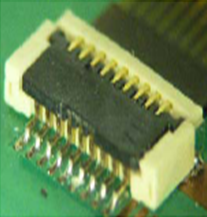 圖1：SFGL系列間距0.4毫米，高度0.9毫米