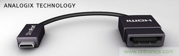 ANALOGIX的SlinPort解決方案，可以協(xié)助業(yè)者集成MyDP應(yīng)用功能