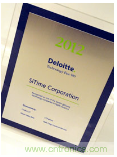 SiTime收入增長3853%，成為北美增長最快的半導體公司