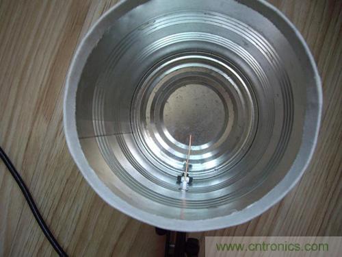 最簡單使用的天線&mdash;&mdash;罐頭天線，可做正饋大鍋饋源！ 