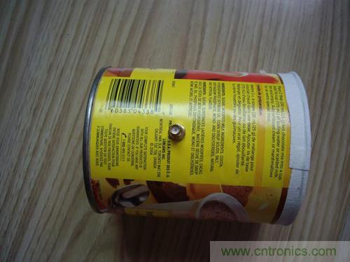 最簡單使用的天線&mdash;&mdash;罐頭天線，可做正饋大鍋饋源！ 