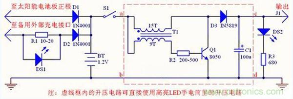 微型太陽能供電板DIY，給手電筒收音機(jī)供電