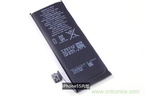 土豪金iPhone 5S拆解：內(nèi)部結(jié)構(gòu)升級，維修難度增加