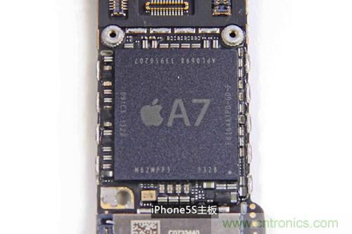 土豪金iPhone 5S拆解：內(nèi)部結(jié)構(gòu)升級，維修難度增加