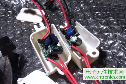 3W LED射燈拆解對比:普通版VS豪華版