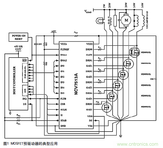 工程師分享:新型預(yù)驅(qū)動(dòng)器和MOSFET控制功率負(fù)載的解決方案