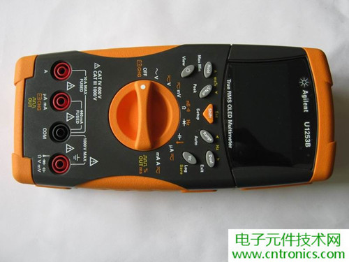 拆全球首款！安捷倫OLED手持式數(shù)字萬用表拆解
