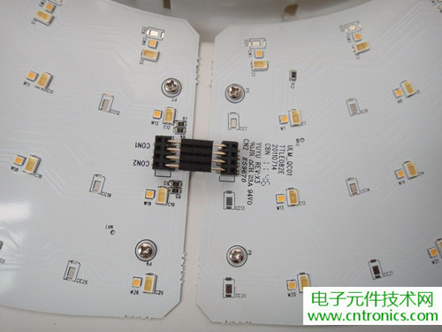 高端大氣上檔次！智能遙控調(diào)光LED吸頂燈拆解