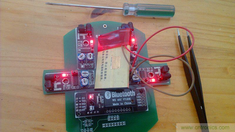 牛人力作！PCB版藍(lán)牙智能小車(chē)DIY