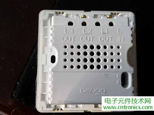 一款觸控開關(guān)拆解，做工不錯