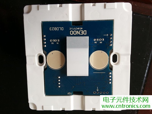 一款觸控開關(guān)拆解，做工不錯