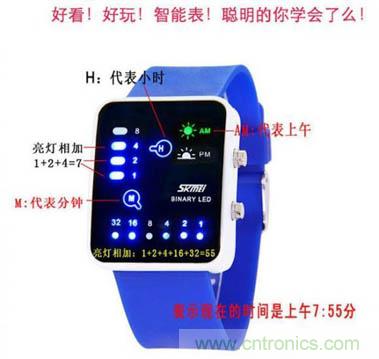 低調有內涵！別人看不懂的LED電子表DIY