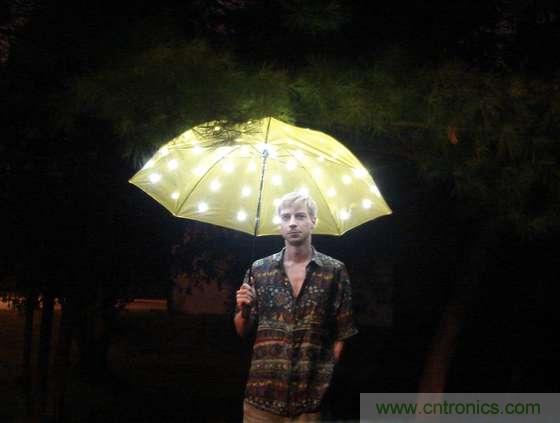 創(chuàng)意DIY！送女朋友的絕妙禮物，LED星光傘！
