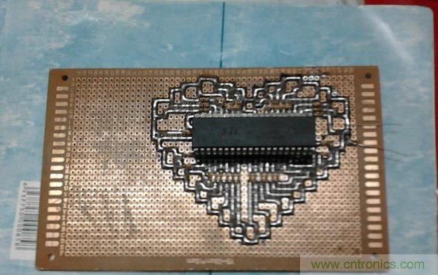 三八節(jié)將至！DIY心形LED流水燈！你們懂的~