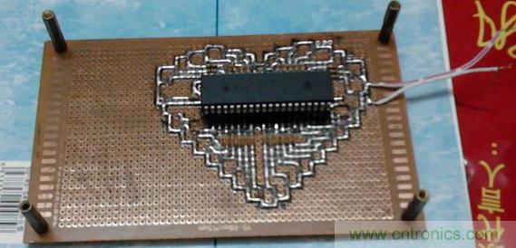 三八節(jié)將至！DIY心形LED流水燈！你們懂的~