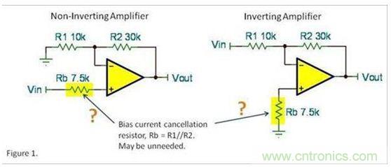 輸入偏置電流真的能消除電阻？專(zhuān)家為你解惑
