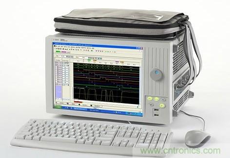 通過(guò)適配器連接iDevice與測(cè)試設(shè)備。