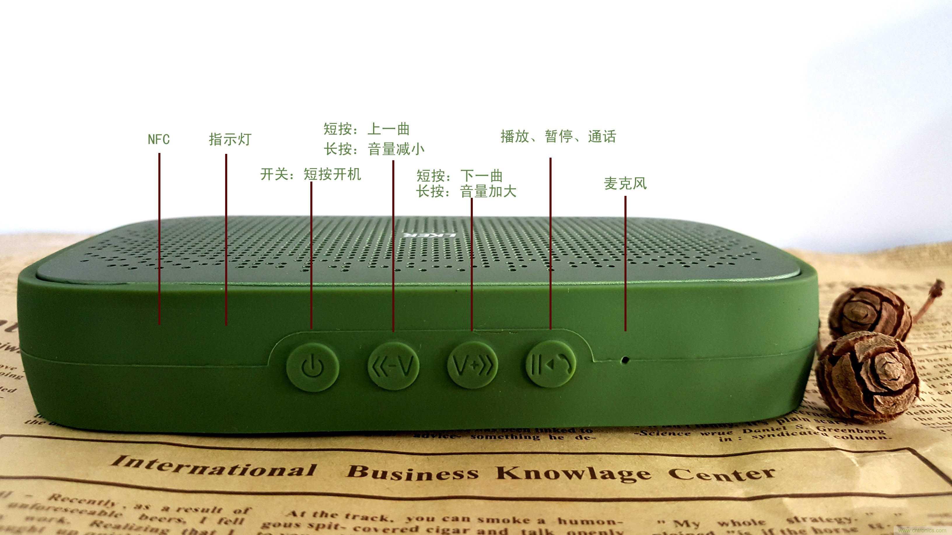 搞怪&ldquo;美人魚(yú)&rdquo;盡享靈克藍(lán)牙音箱的天籟之音！