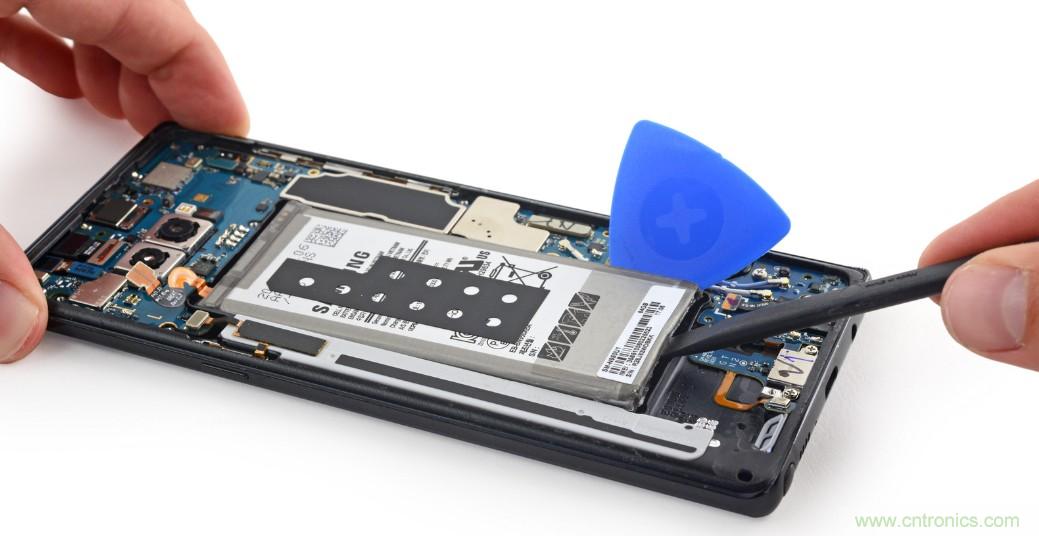 三星Note 8拆解，模塊化+分離式設(shè)計(jì)成趨勢？