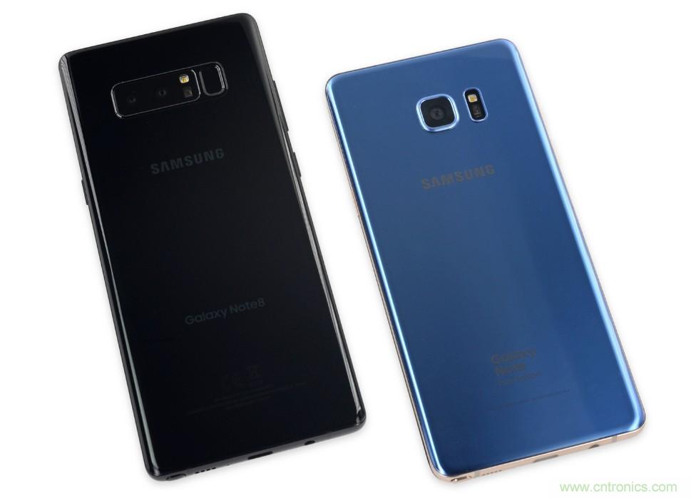 三星Note 8拆解，模塊化+分離式設(shè)計(jì)成趨勢？