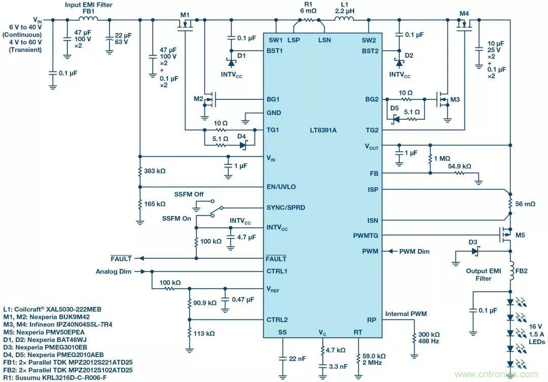 一顆芯驅(qū)動(dòng)整個(gè)車前燈組，這個(gè)控制器是怎么做到滴？