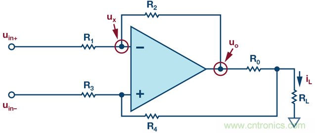 高精度、快速建立的大電流源