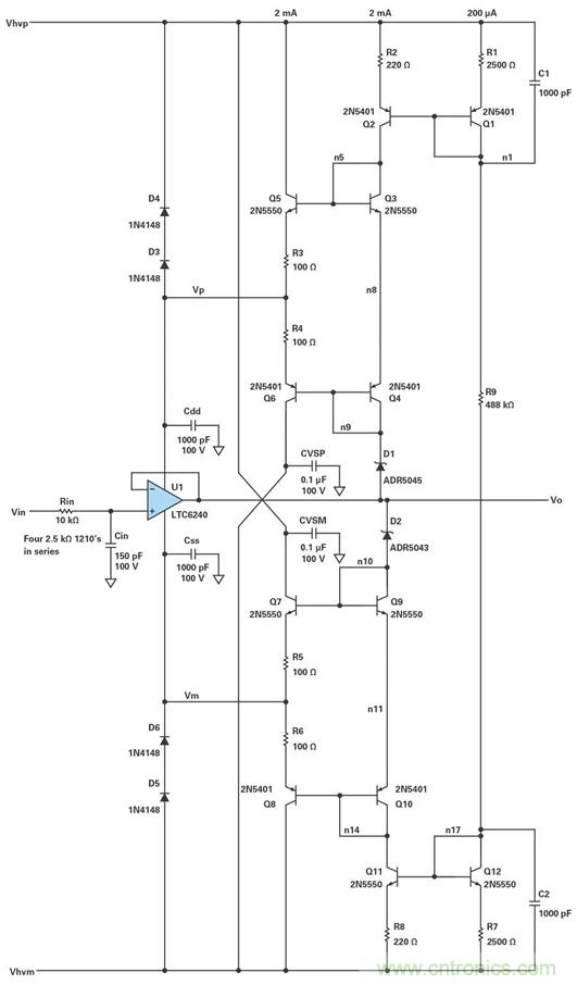 低壓變高壓，運(yùn)算放大器自舉實(shí)現(xiàn)更優(yōu)性能！