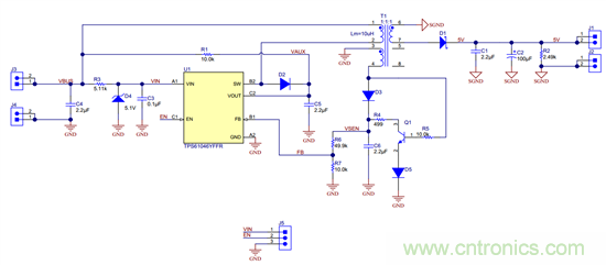 寬輸入電壓、高效率、5V&250mA輸出反激變流器設(shè)計(jì)