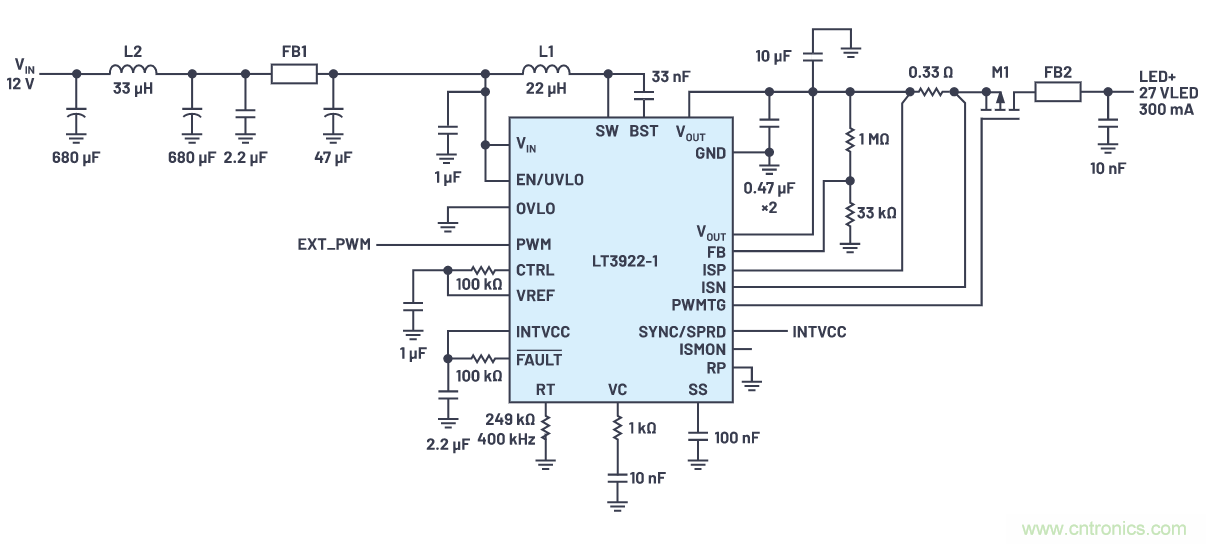 如何抑制來自開關電源的復雜的FM頻段傳導輻射？