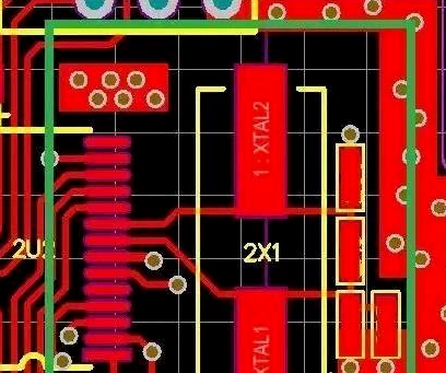 時(shí)鐘晶體下面鋪地和走線(xiàn) 時(shí)鐘晶體下面鋪地和走線(xiàn)