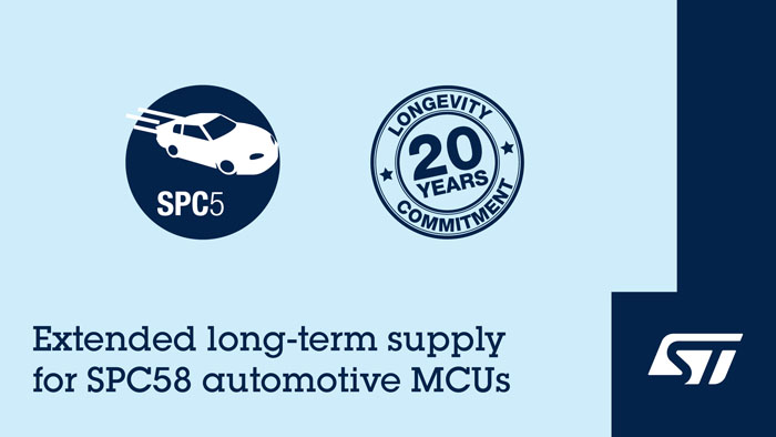 意法半導體保障SPC58汽車MCU供應20年，破解供應鏈焦慮