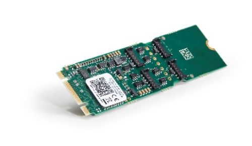 克薩重磅發(fā)布高性能超輕薄、帶有四個分布式CAN模塊的緊湊型嵌入式通訊卡