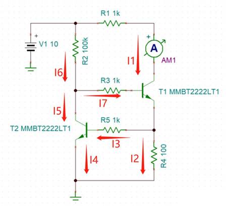 2個(gè)NPN三極管組成的恒流電路，如何工作？