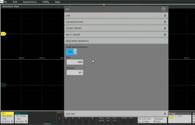 開啟TekHSI高速接口功能，加速波形數(shù)據(jù)遠程傳輸