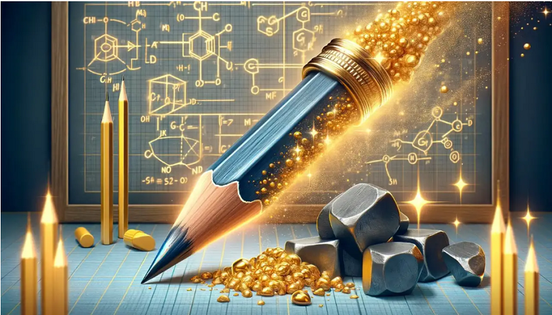 按特定順序堆疊5層石墨烯，鉛筆芯巧變電子“黃金”