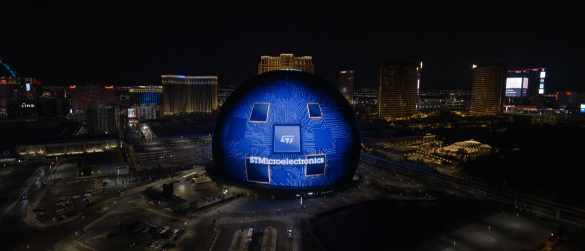 意法半導(dǎo)體超級(jí)傳感器助Sphere打造沉浸式體驗(yàn)，開(kāi)啟全新電影時(shí)代